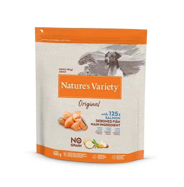NATURE'S VARIETY CANINE ADULT MINI SALMON 600G