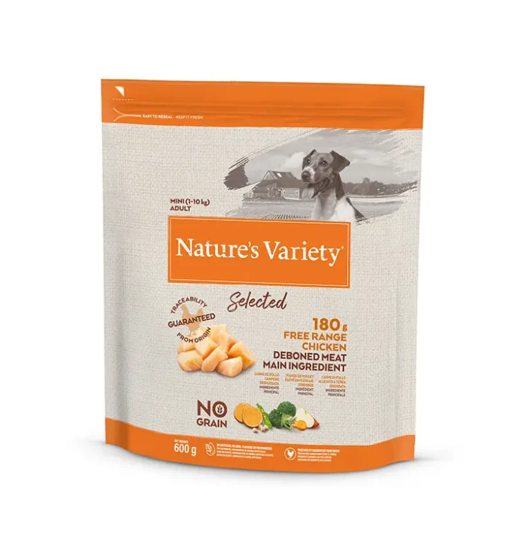 NATURE'S VARIETY SELECT CANINE ADULT MINI POLLO 600GR