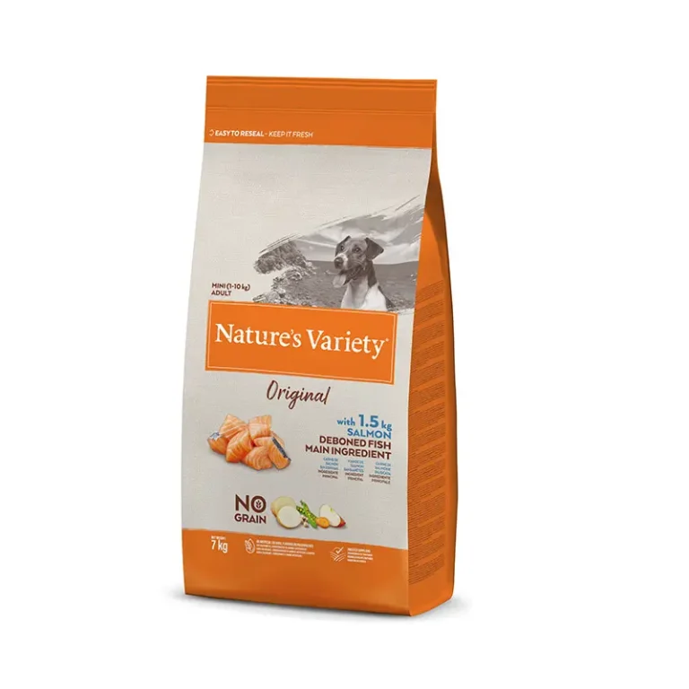 NATURE'S VARIETY CANINE ADULT MINI SALMON 7KG