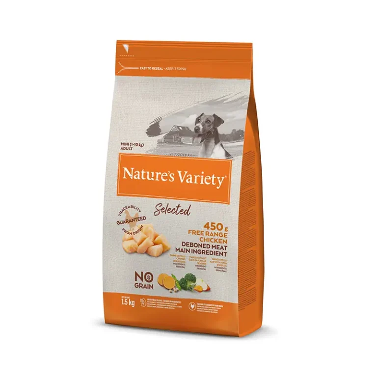 NATURE'S VARIETY SELEC CANINE ADULT MINI POLLO 1,5 KG