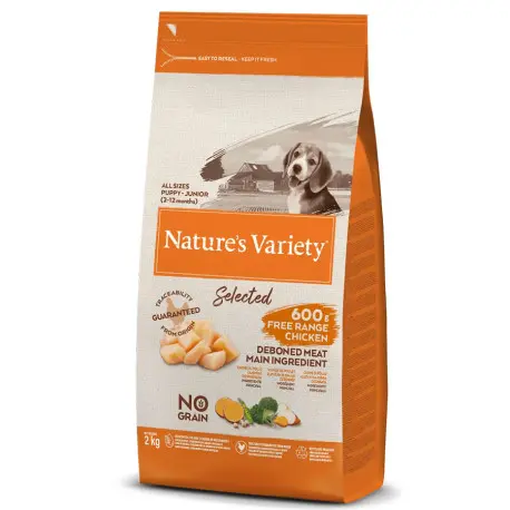 NATURE'S VARIET Y CANINE ADULT POLLO 2KG