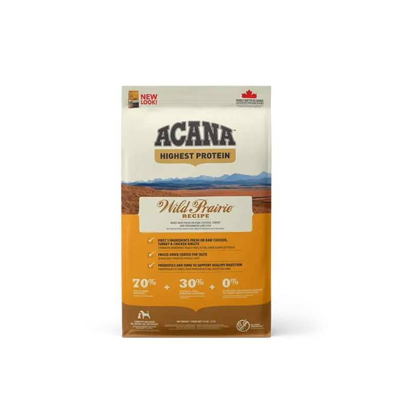 ACANA CANINE ADULT REGIONALS WILD PRAIRIE 11,4KG