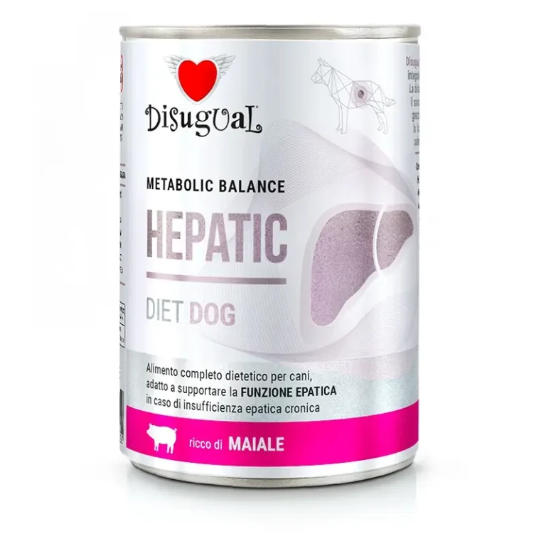 DISUGUAL DIET DOG HEPATIC CERDO 6X400GR