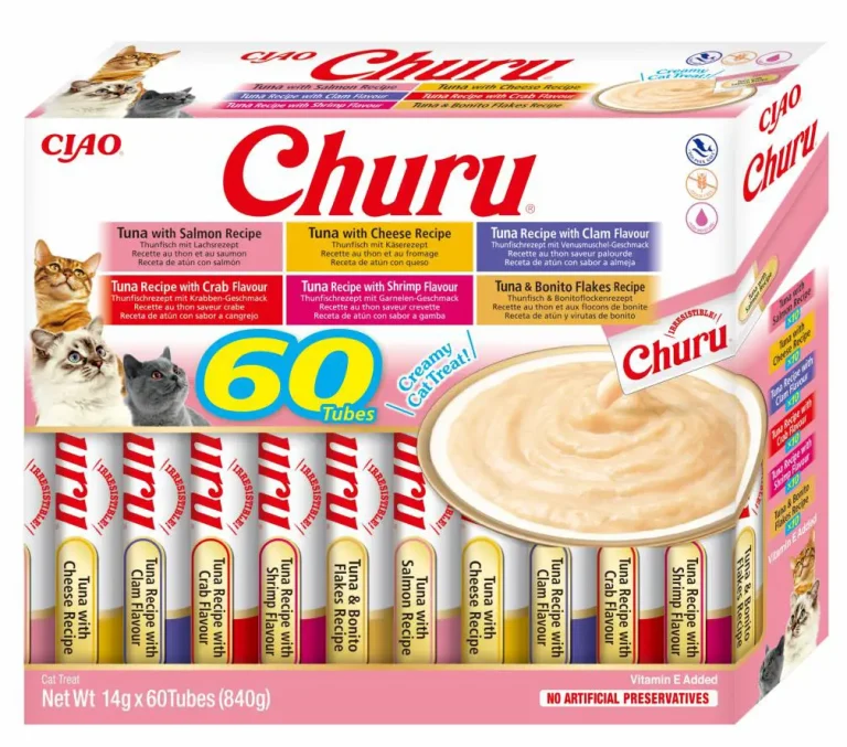 CHURU CAT VARIEDADES DE ATUN 60X14GR