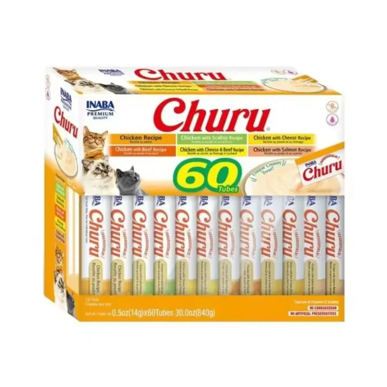CHURU CAT VARIEDADES DE POLLO 60X14GR