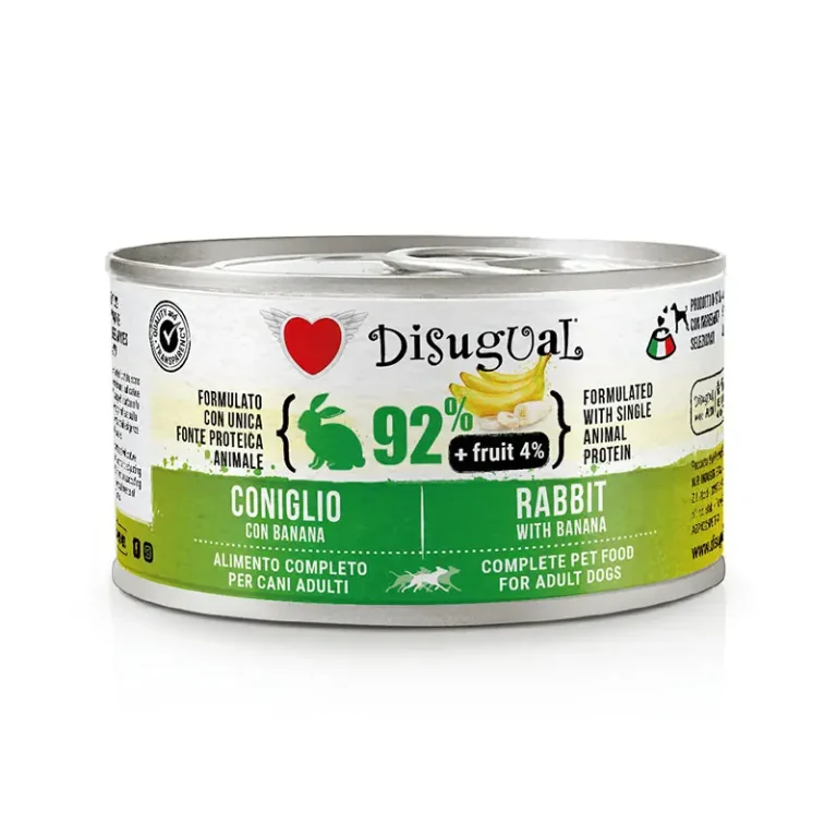 DISUGUAL FRUIT DOG CONEJO BANANA 12X150GR