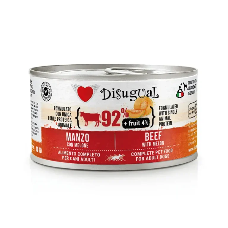 DISUGUAL FRUIT DOG TERNERA MELON 12X150GR