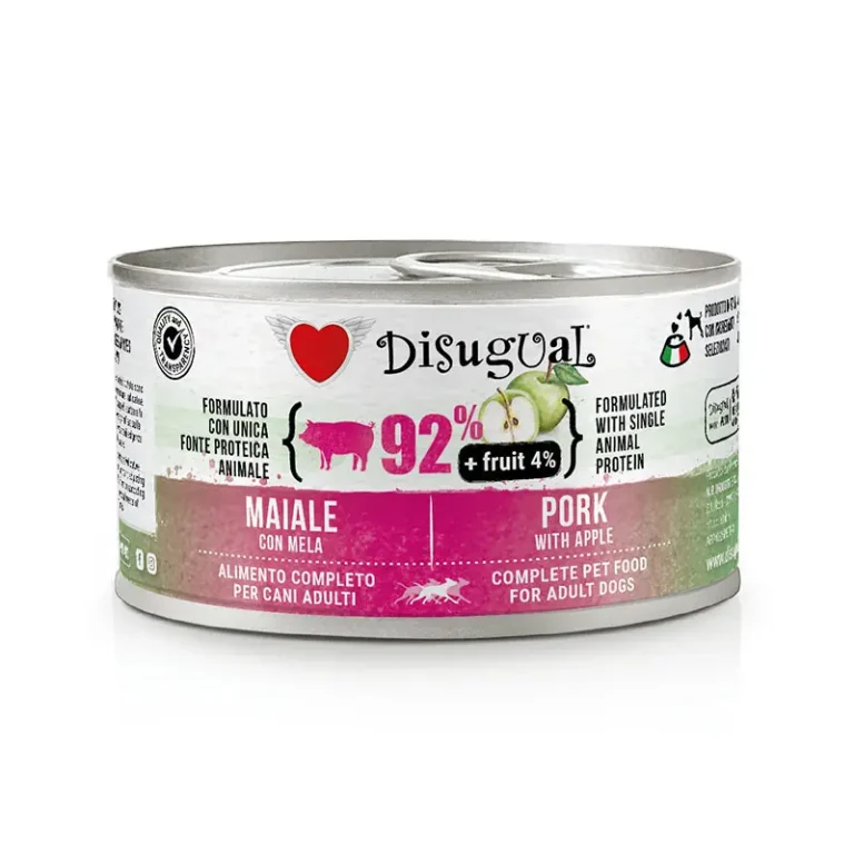 DISUGUAL FRUIT DOG CERDO MANZANA 12X150GR
