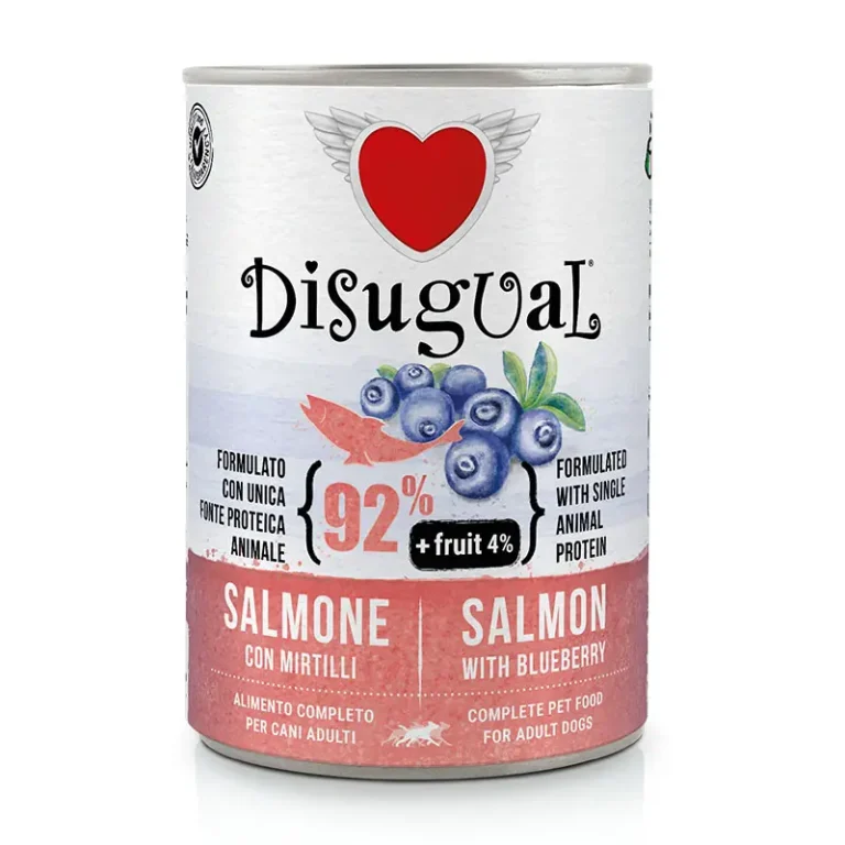 DISUGUAL FRUIT DOG SALMON ARANDANOS 6X400GR