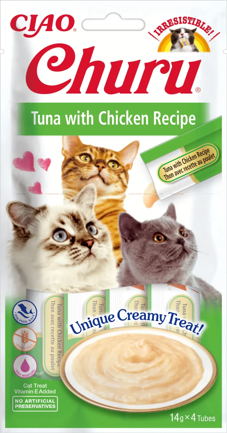 CHURU CAT RECETA DE ATUN CON POLLO DISPLAY 12X56GR