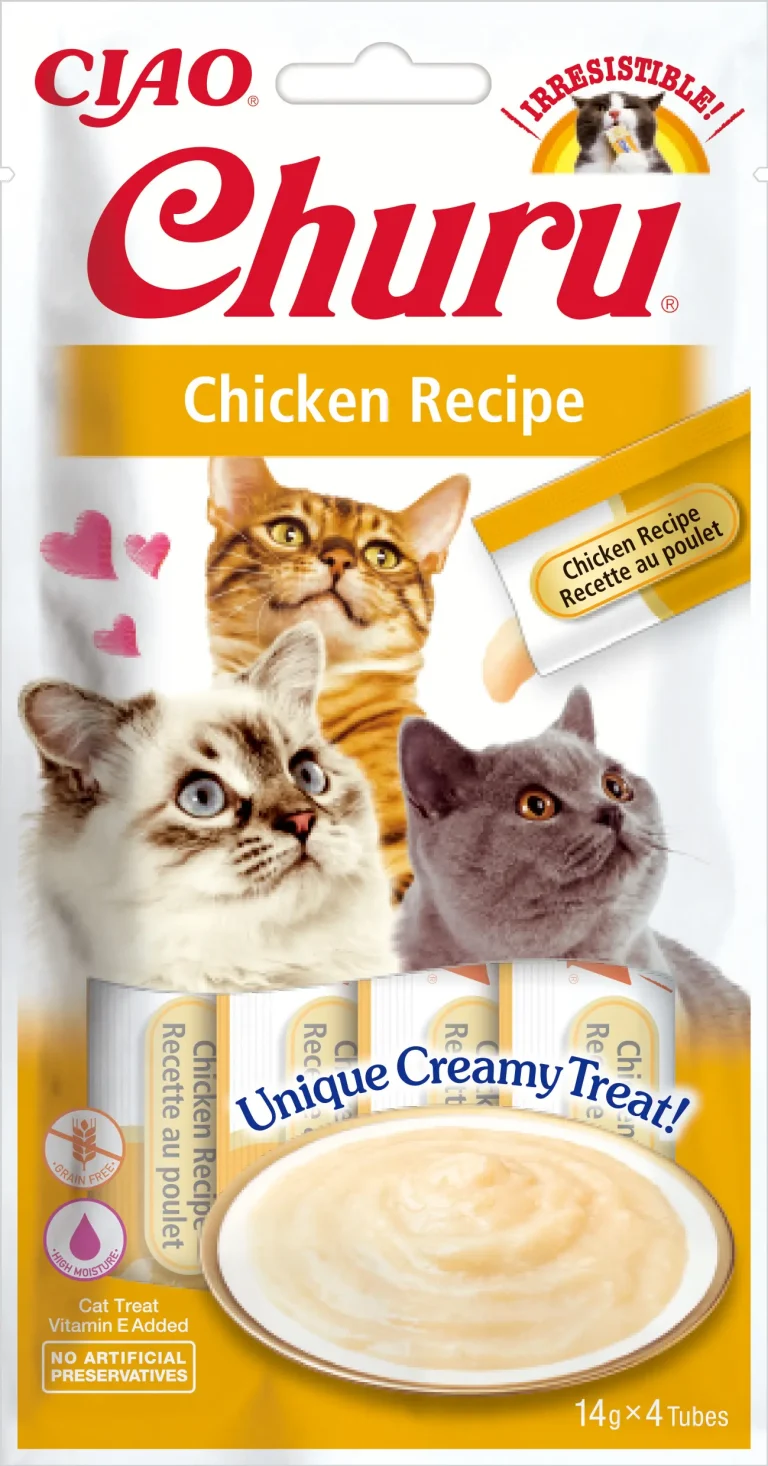 CHURU CAT RECETA DE POLLO DISPLAY 12X4X14GR