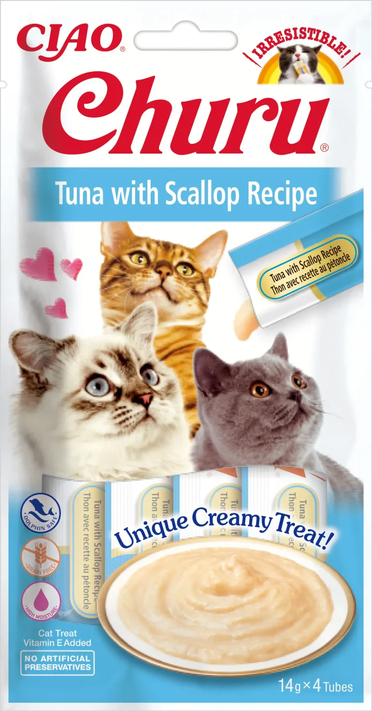 CHURU CAT RECETA DE ATUN CON VIEIRA DISPLAY 12X56GR
