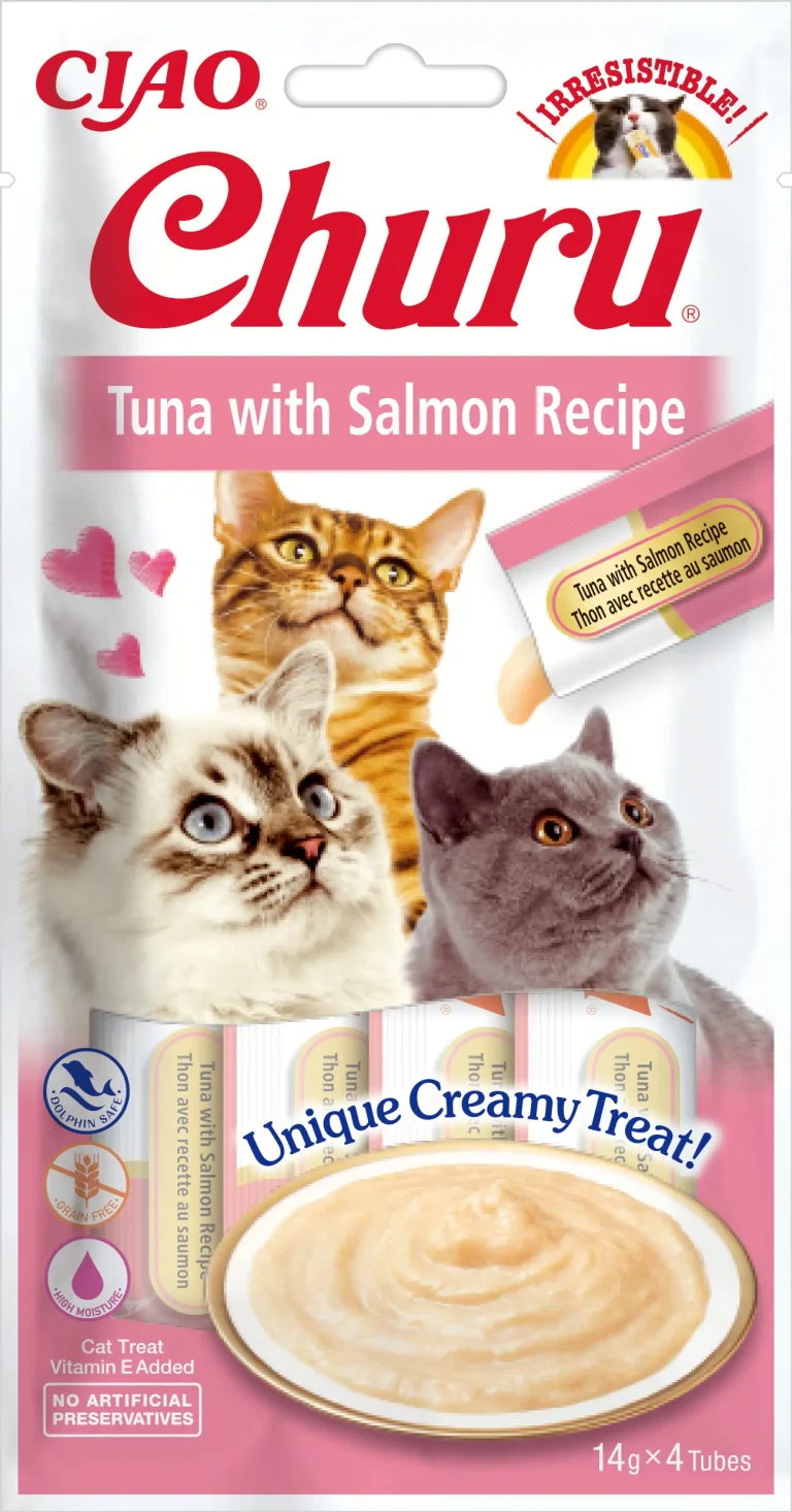 CHURU CAT RECETA DE ATUN CON SALMON 12X4X14GR