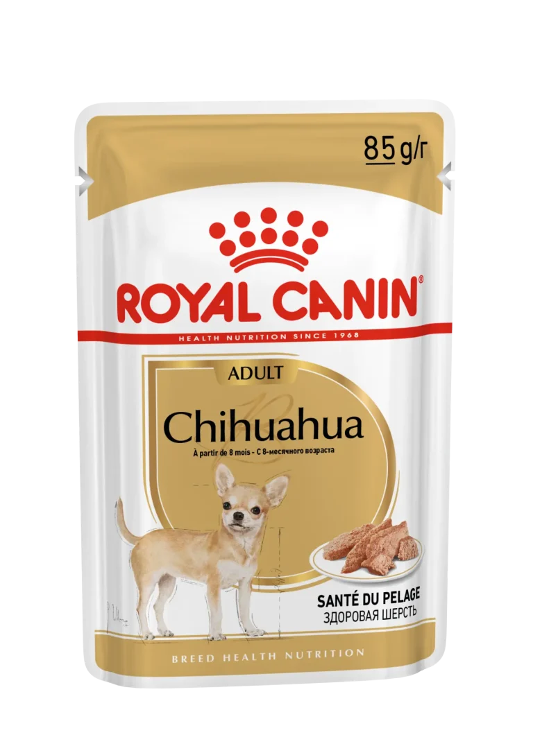 ROYAL CANINE ADULT CHIHUAHUA POUCH CAJA 12X85GR
