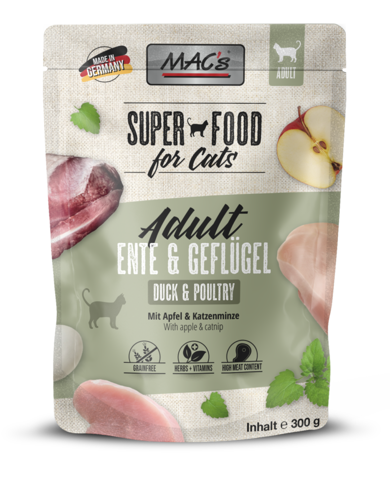 MAC's Cat Pouch Pato y pollo 300g