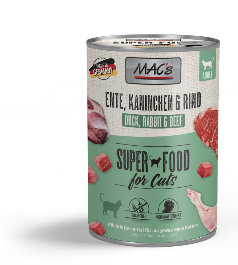 MAC's Cat Pato, Conejo y Ternera 400gr