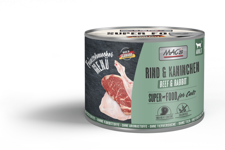 MAC's Cat "Feinschmecker" Ternera y conejo 200g