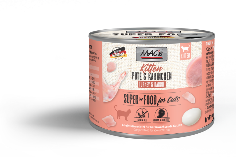 MAC's Kitten Pavo y conejo 6x200g