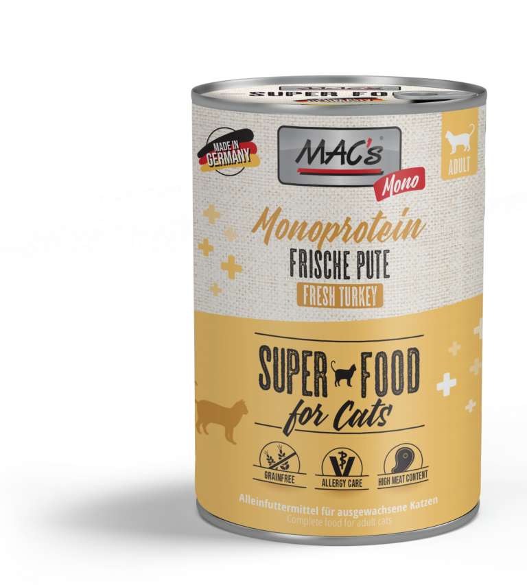 MAC's Cat Pavo Monoproteico 400gr