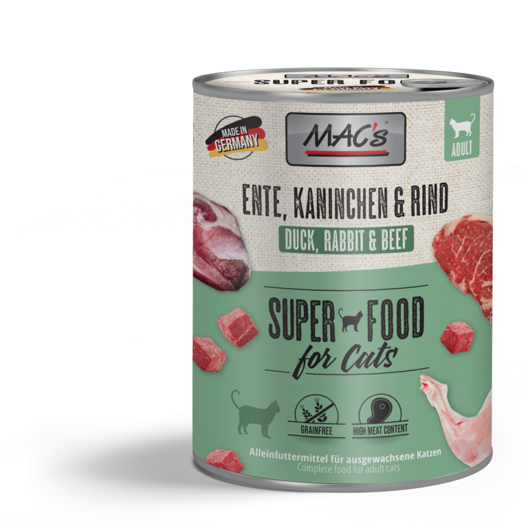 MAC's Cat Pato, Conejo y Ternera 800gr
