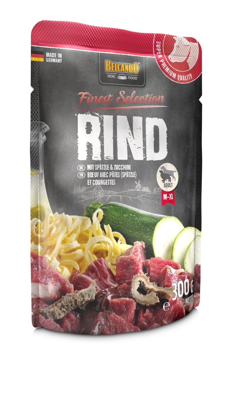 Belcando Ternera y pasta al huevo con calabacín 6x300g