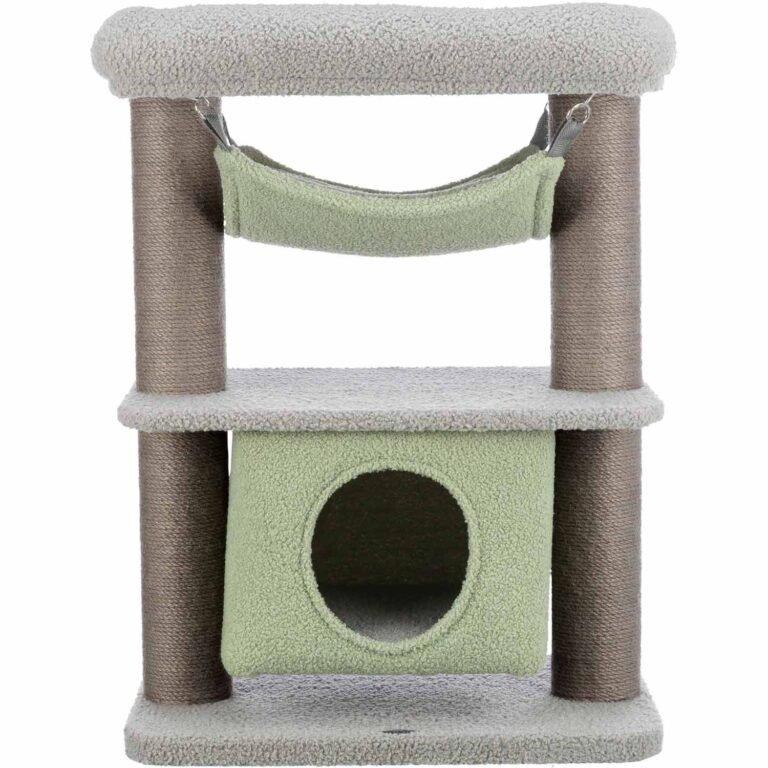 TRIXIE Junior Poste Rascador Lunito, gris/menta, 71 cm