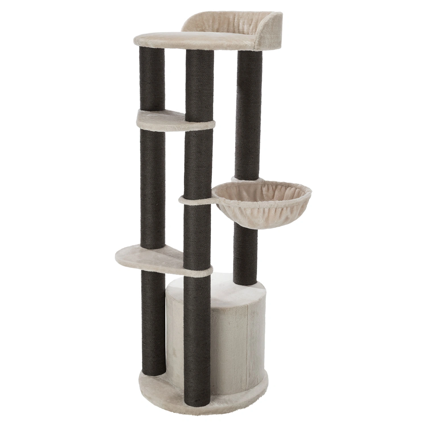 TRIXIE Poste Rascador XXL Tomás, 163 cm, gris claro