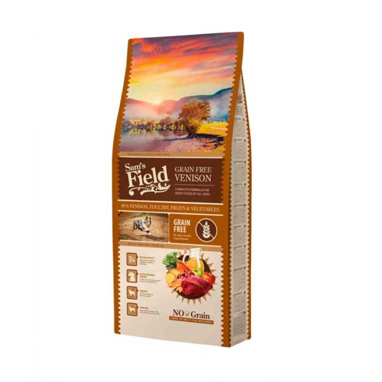 Sam's Field Perro Grain free venado 2,5Kg