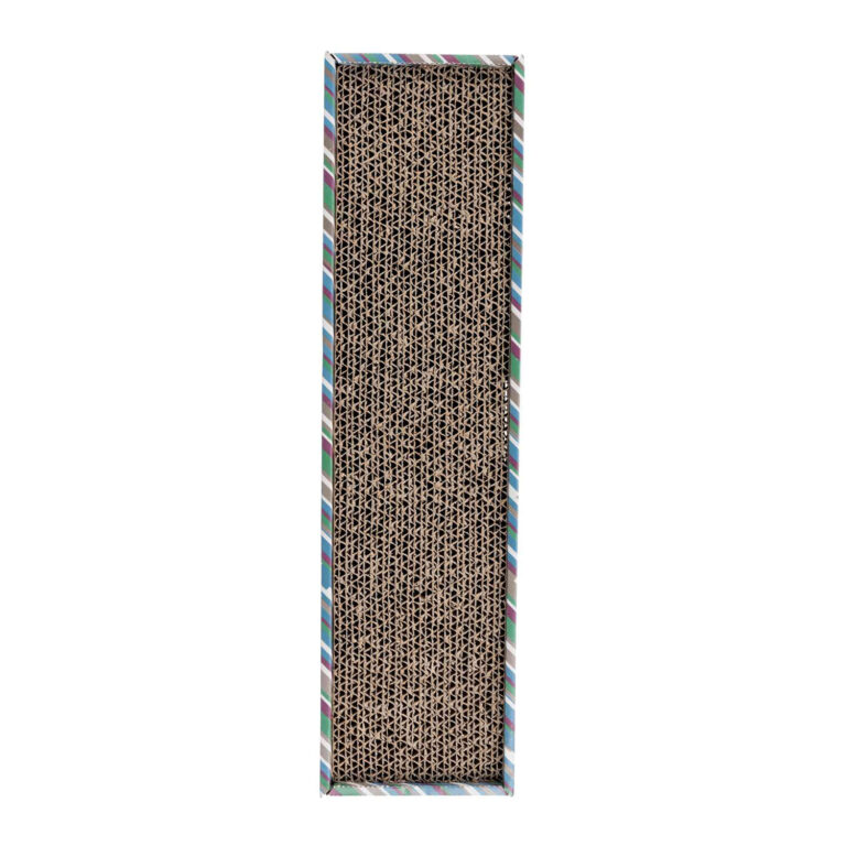 TRIXIE Tabla Cartón Rascadora Scratchy, 13 x 48 cm