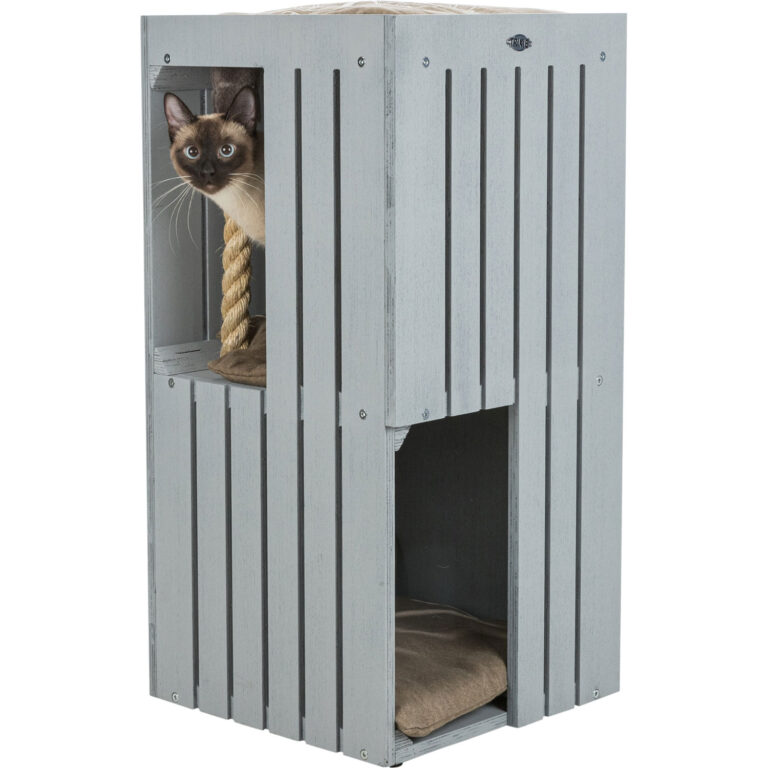 TRIXIE Torre Gato BE NORDIC Juna, 77 cm, Gris