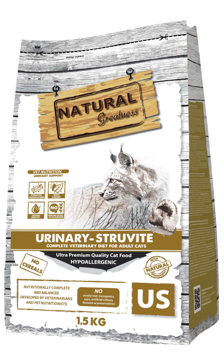 Natural Greatness  Gatos Urinary-Struvie Gama Veterinaria 1,5kg