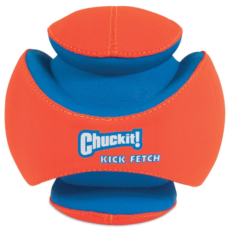 CHUCKIT KICK FETCH SMALL - 1 UD JUGUETE PELOTA CAUCHO/ESPUMA CON CUERDA - GRANDE