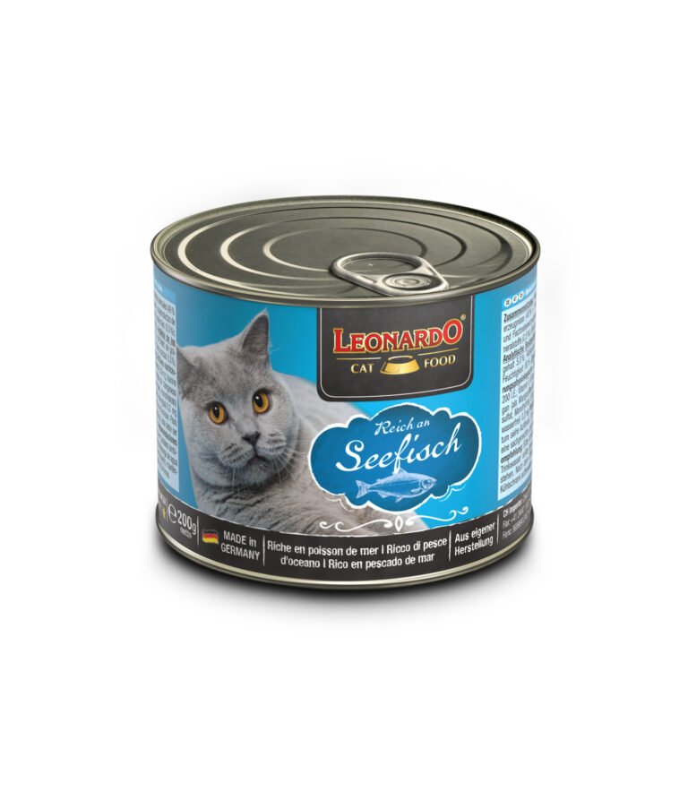 Leonardo Gato rico en pescado 6x200gr