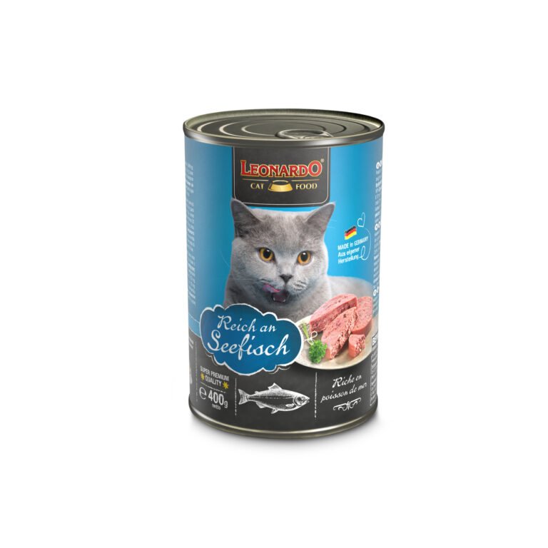 Leonardo Gato rico en pescado 6x400gr