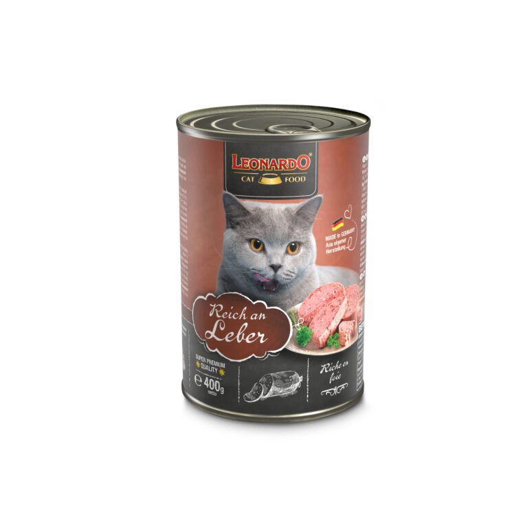 Leonardo Gato rico en higado 6x400gr