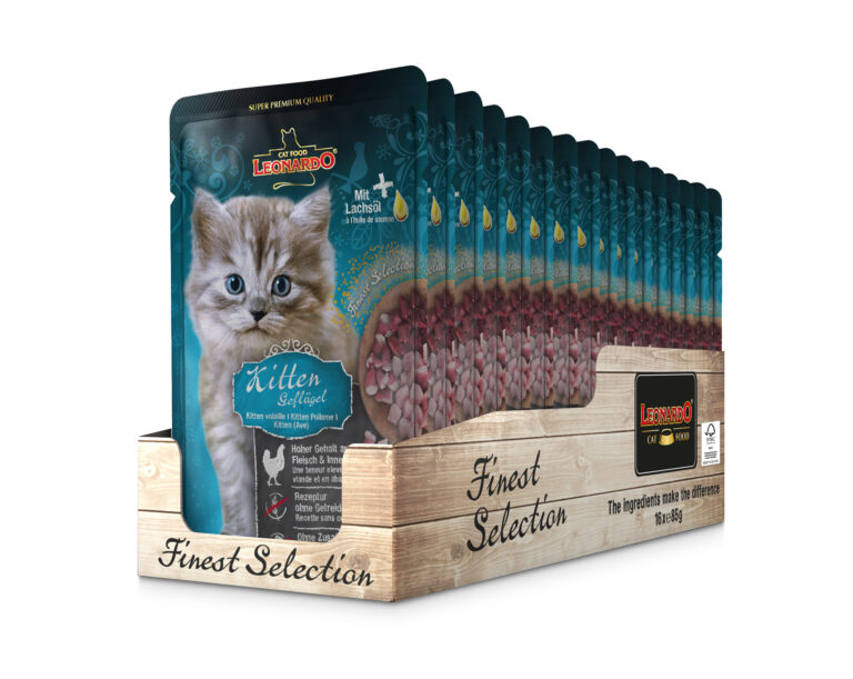 Leonardo Gato Kitten ave 16x85gr