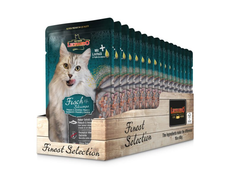 Leonardo Gato Menu de pescado & gambas 16x85gr