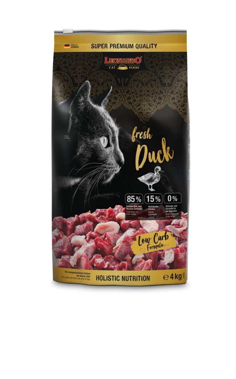 Leonardo Gato fresh Pato & Aves 4kg