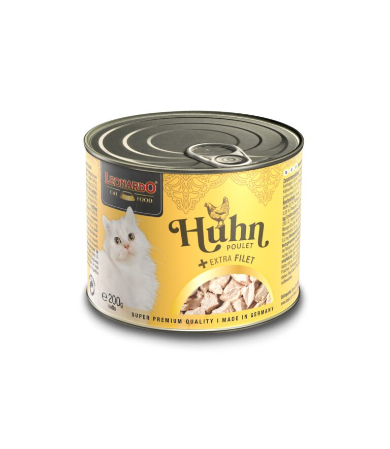 Leonardo Gato Pollo + extra filete 6x200gr
