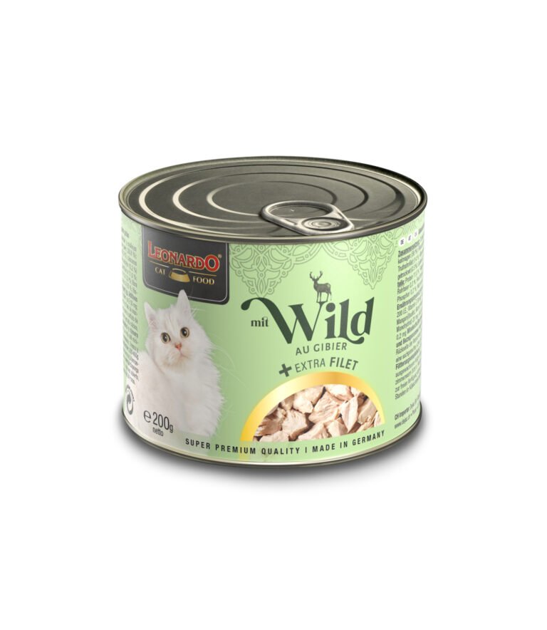 Leonardo Gato con Venado + extra filete 6x200gr