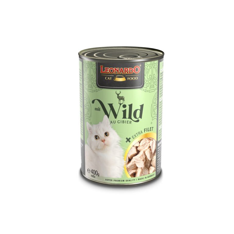 Leonardo Gato con Venado + extra filete 6x400gr