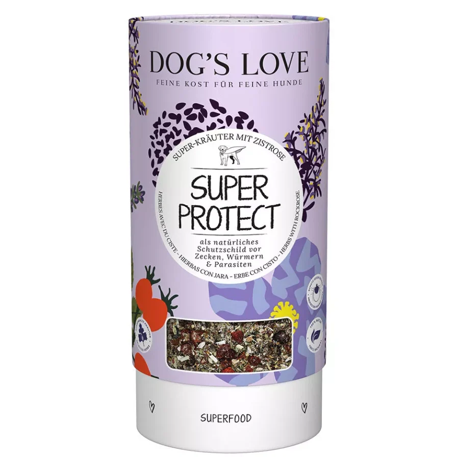 Dog's Love Hierbas Super Protect, Ayuda natural contra las garrapatas