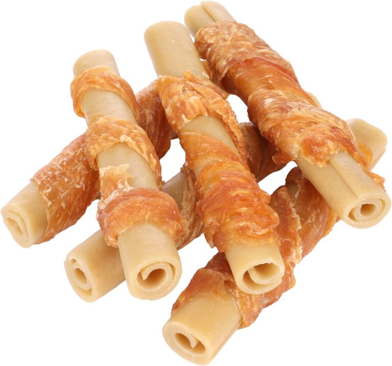 Flamingo Zero Rawhide Palo Con Pollo 10Cm 6Pzs 120G