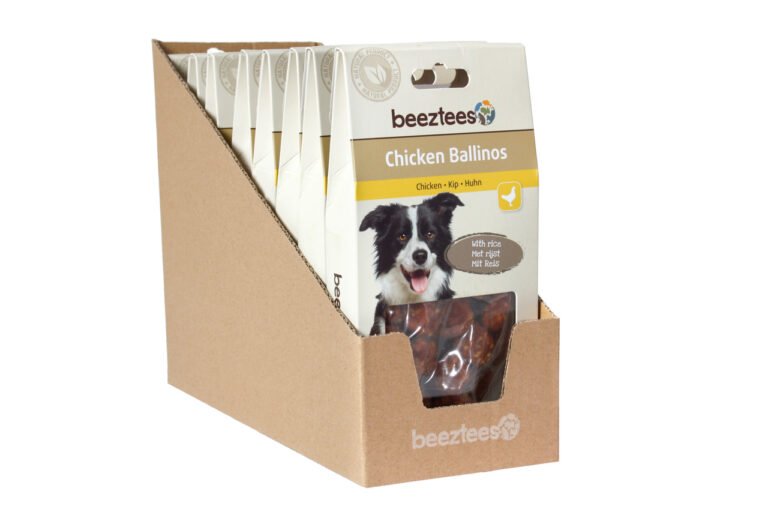 Beeztees Snack De Pollo Para Perro Ballinos, 100G