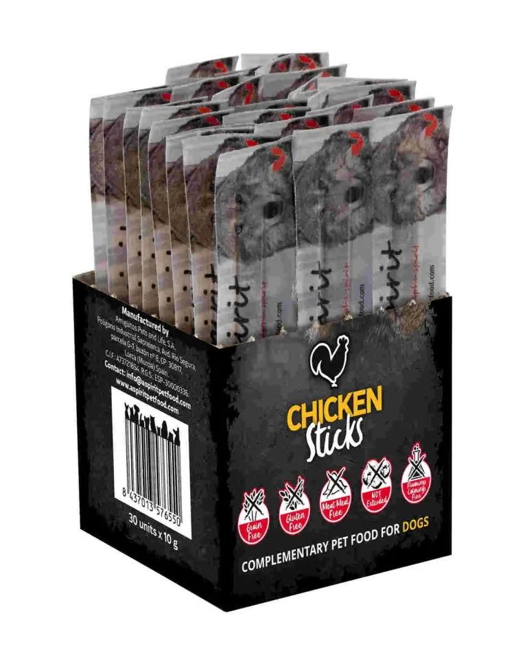 ALPHA SPIRIT CANINE BARRITAS POLLO 30UDS