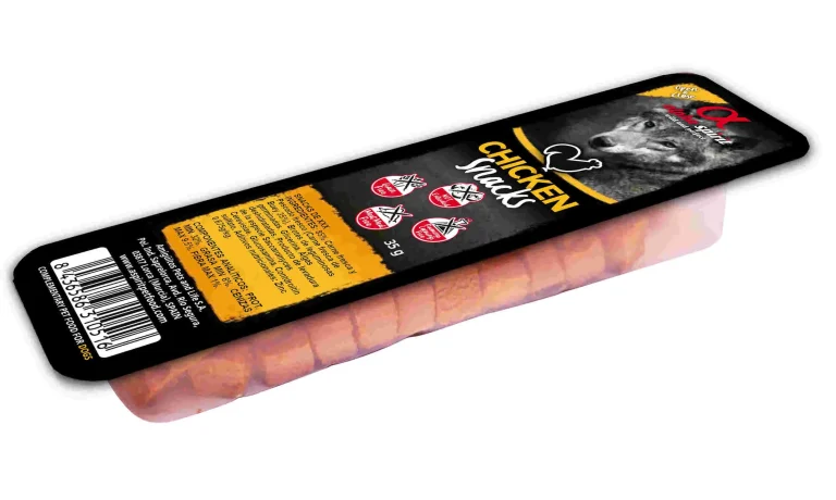 ALPHA SPIRIT CANINE SNACK POLLO CAJA 16X35GR