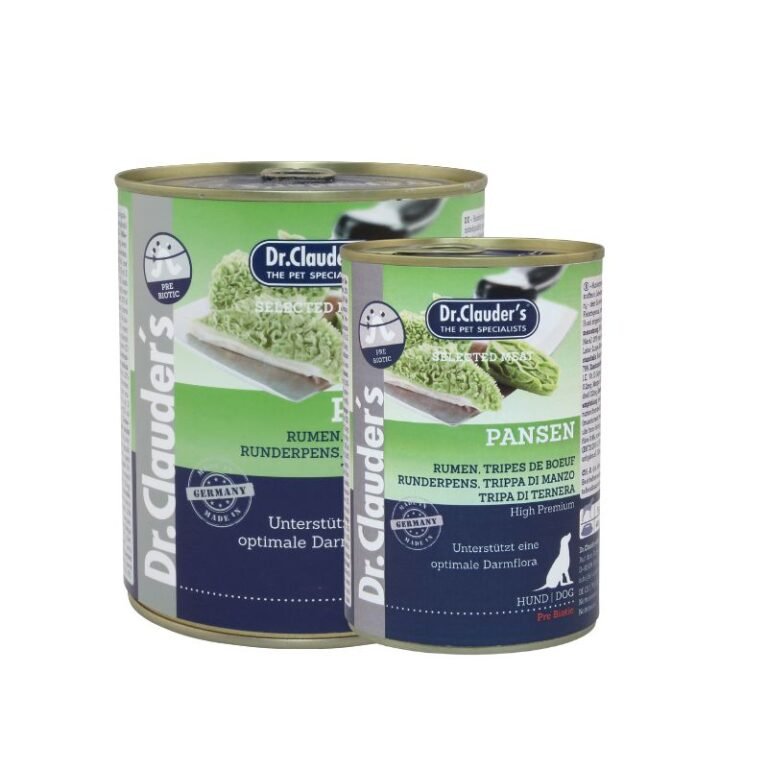 Dr.Clauder's Húmedo Carne Seleccionada Prebiotic Estómago 6x400G Perro