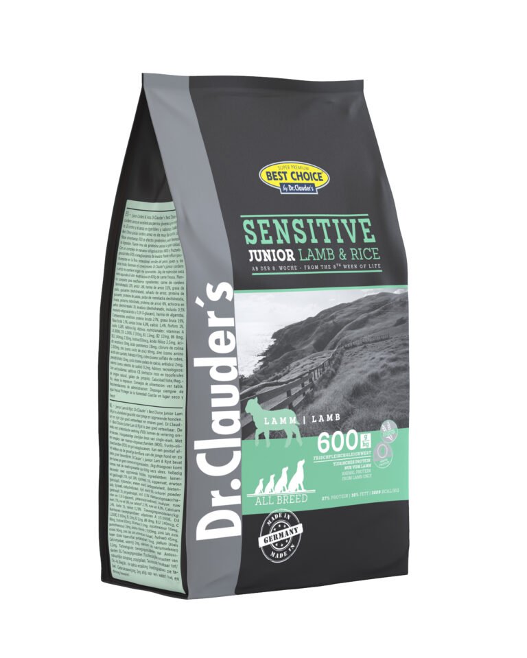 Dr.Clauder's Seco Best Choice Sensitive Junior Cordero Y Arroz Todas Las Razas 4Kg Perro