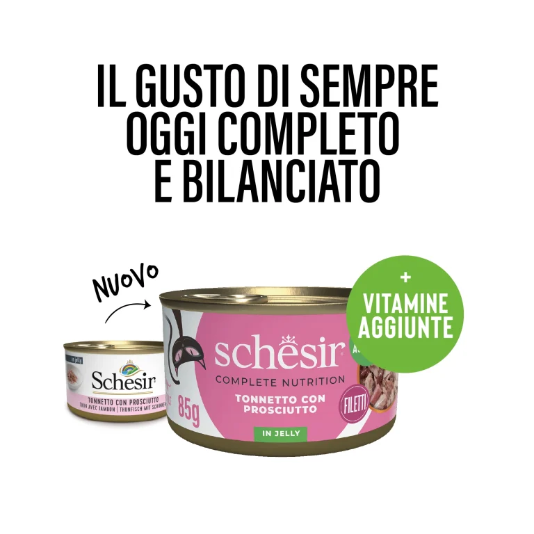 SCHESIR GATO Atún con jamón en gelatina 12x85gr - Imagen 2