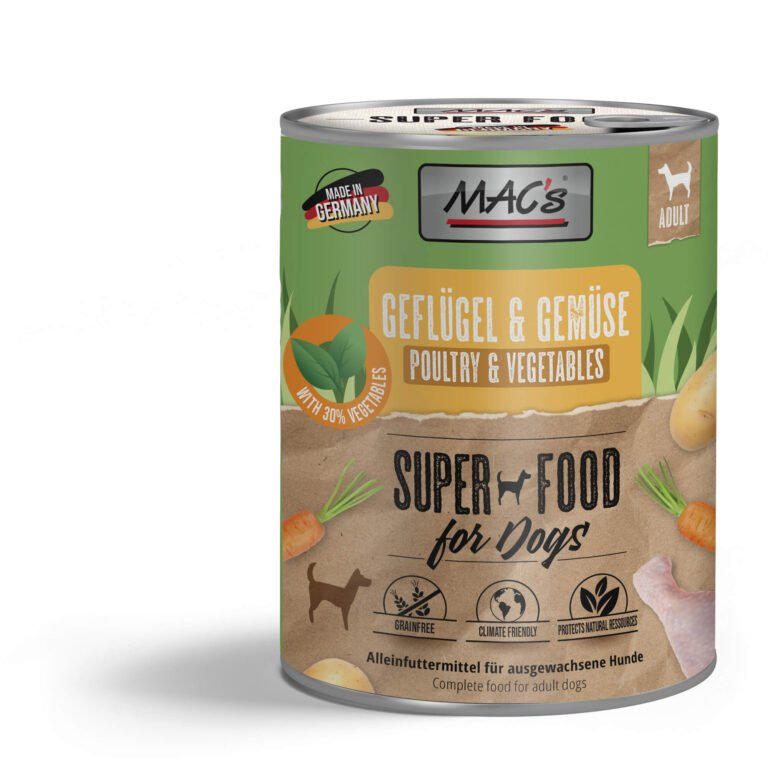 MAC's DOG Aves y Verduras 6x800Gr